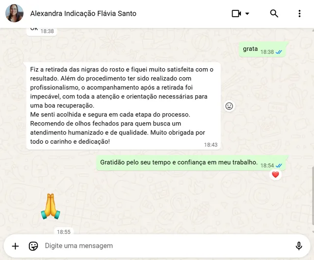 Depoimento Alexandra