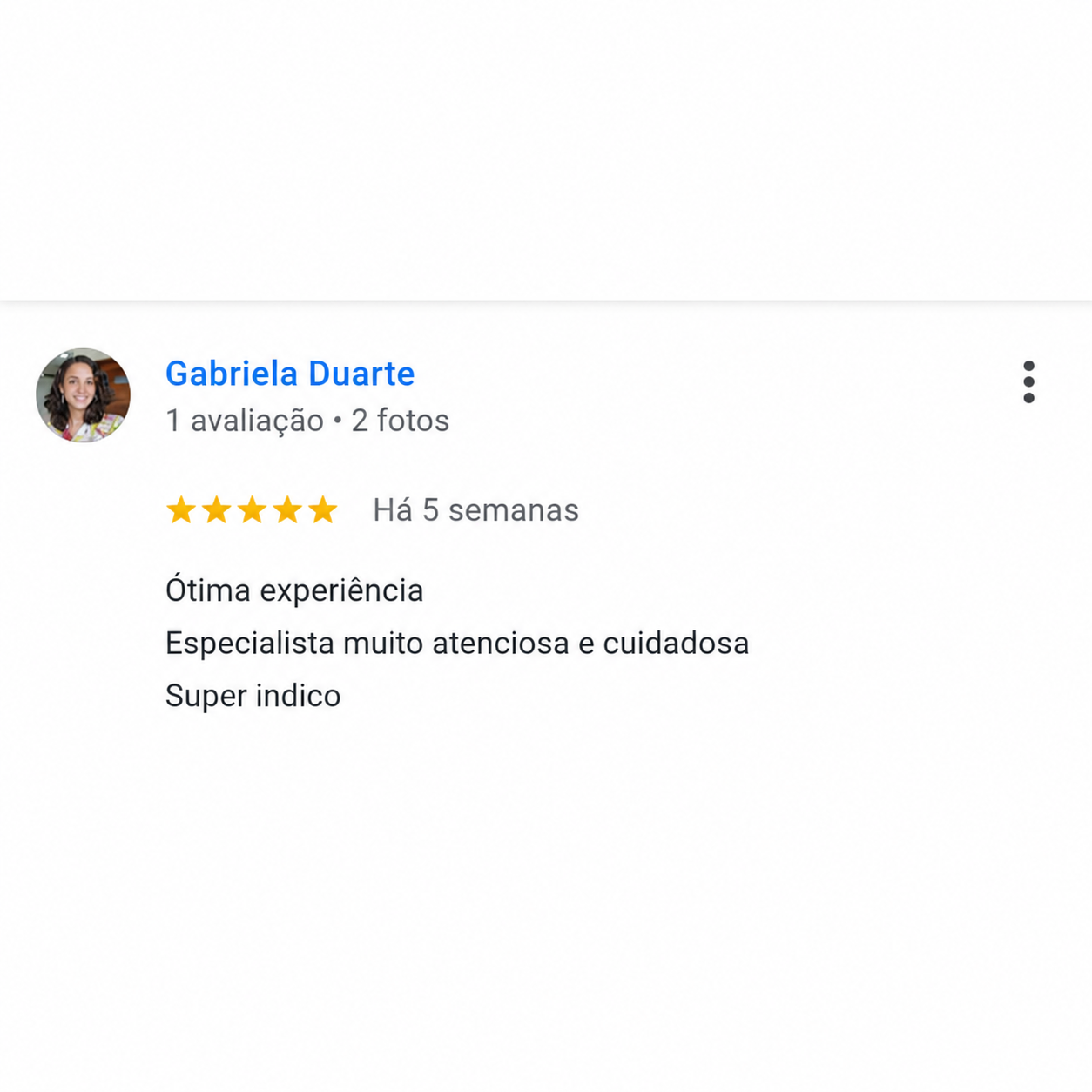 Depoimento Gabi