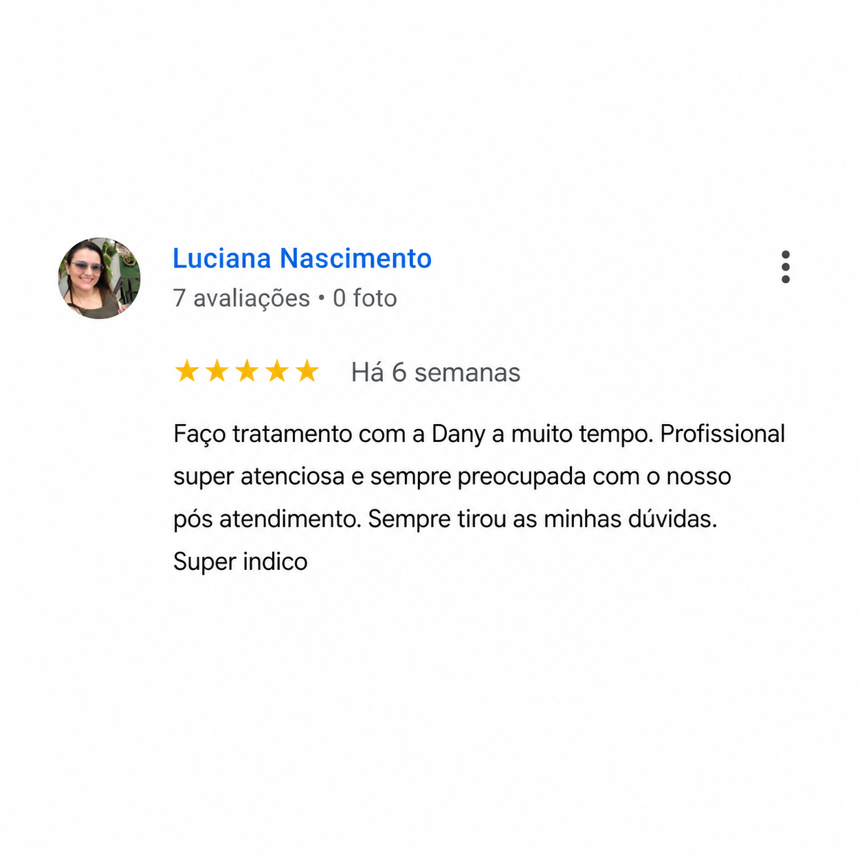Depoimento Luciana